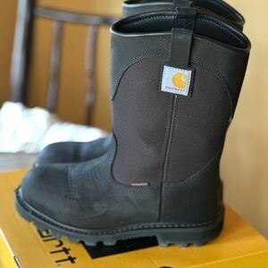 Carhartt Soft toe Wellington boot black 8.5